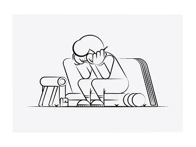 (((-___-))) avatar backpack field notes mood pencil