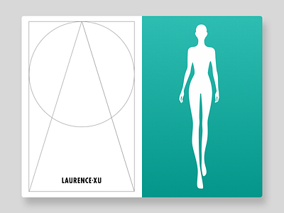 Female Size Char chart female illustration layout model page size