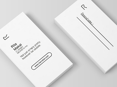 Personal branding - BC design branding businesscard carddesign design helvetica identity logo minimal