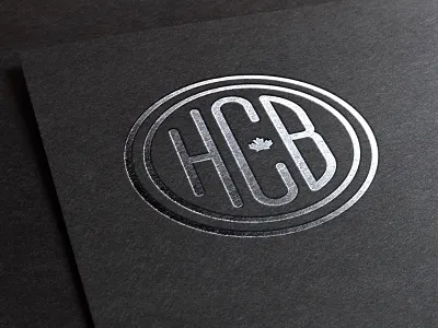 HCB Logo Monogram hbc logo monogram silver