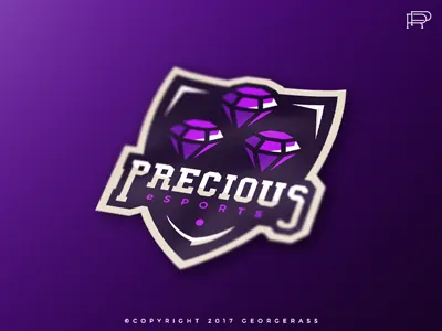 Precious eSports | Logo Identity branding esports game identity logo logotype mascot mascot logo rass sport sports team