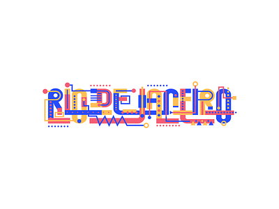 RIO DE JANEIRO brazil dribbble lettering olympic rio riodejaneiro snapchat yellow