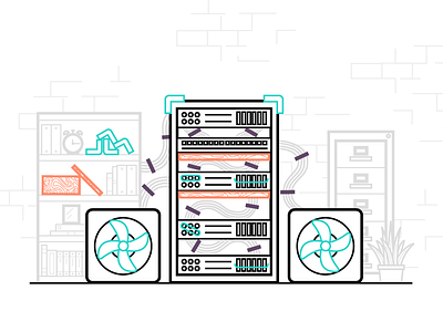 what the rack chaos infographic it macgyver messy office rack server tech