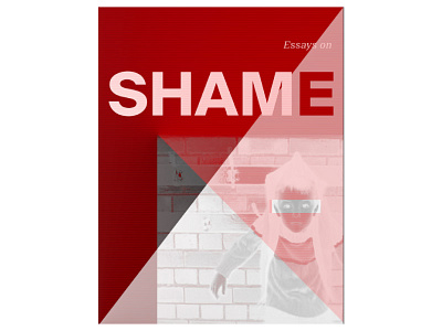 Shame1 gradients graphic design halftone layout typography