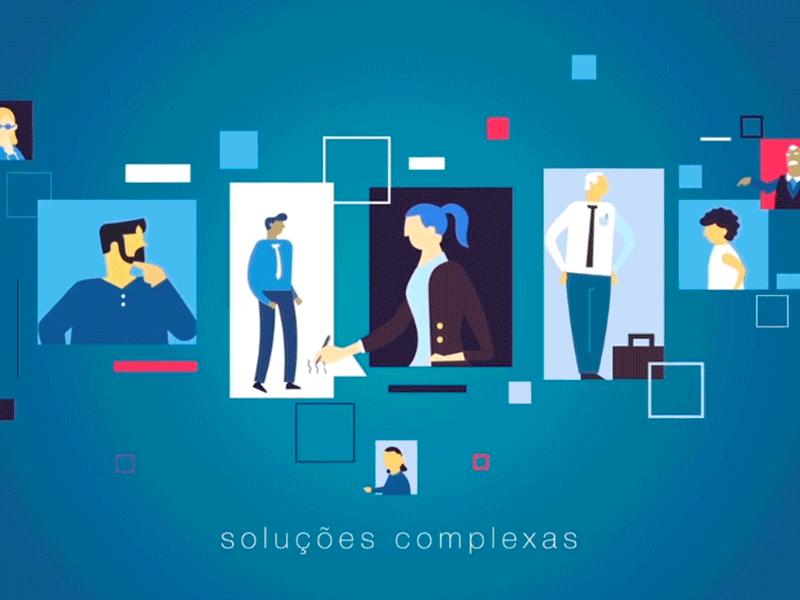 Agenda Pública design explain video flat design illustration motion people