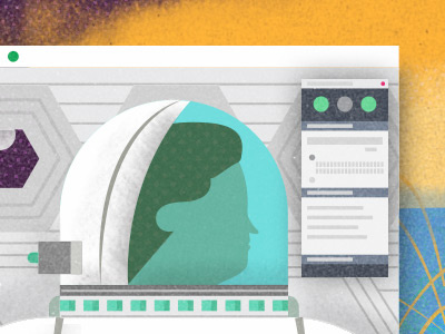 Space GoToMeeting astronaut goto government illustration meeting space texture vector