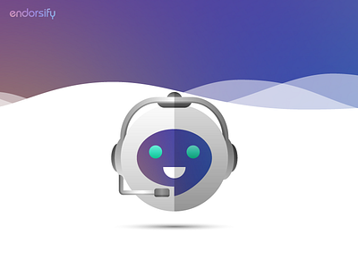 Chat Bot avatar bot branding identity illustrator robot vector