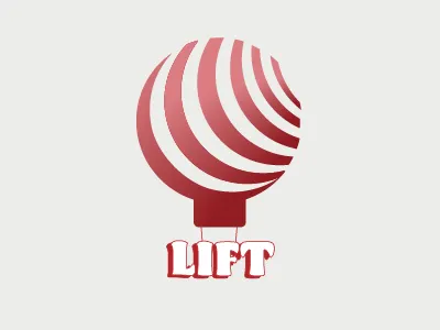 Daily Design Challenge Day 2 balloon circle digital art graphic design graphics illustrator lift logo