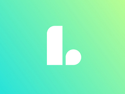 Daily Logo Challenge Day 4 - Letter L brand dailylogochallenge gradient l logo