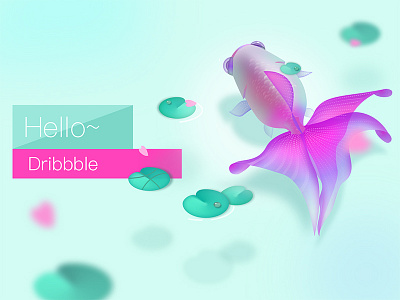 Hello Dribbble sketch