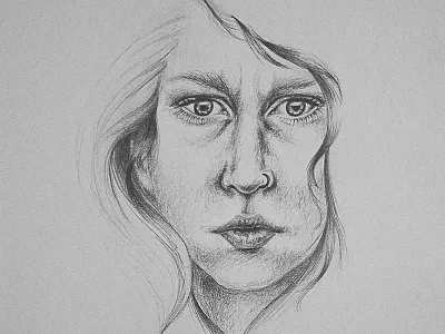 Self-Portrait Sketch drawing pencil self portrait sketch