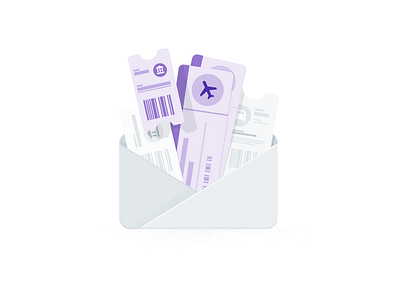 Google Trips app, share trip details drawing email flights google google travel google trips hotels illustration illustrator reservations travel