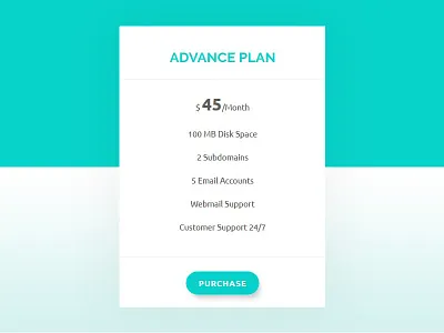Pricing Table Design business company design html5 landing page minimal modern onepage portfolio pricing