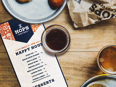 HOPS Menu aspen beer colorado comfort food food hops menu mountains pretzel restaurant