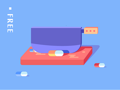 illustration practice graphic illustration pill ui