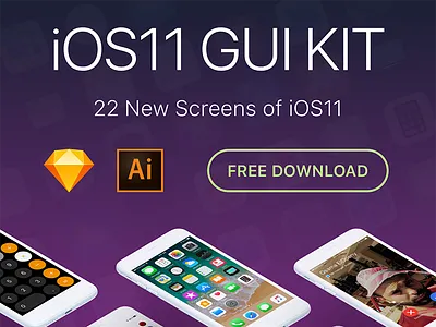 iOS11 GUI KIT Illustrator Sketch XD adobe apple apps design illustrator ios 11 ios11 iphone kit mobile apps sketch ui uidesign uikit uiux uiuxdesign ux vector xd