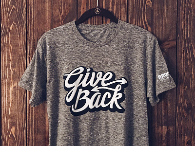 Give Back brooklyn community logo give back graffiti