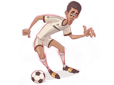 Soccer Dude character design soccer