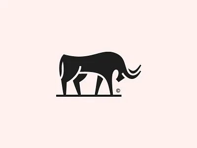 Bull bull bull logo crown letter logo mark modernism symbol