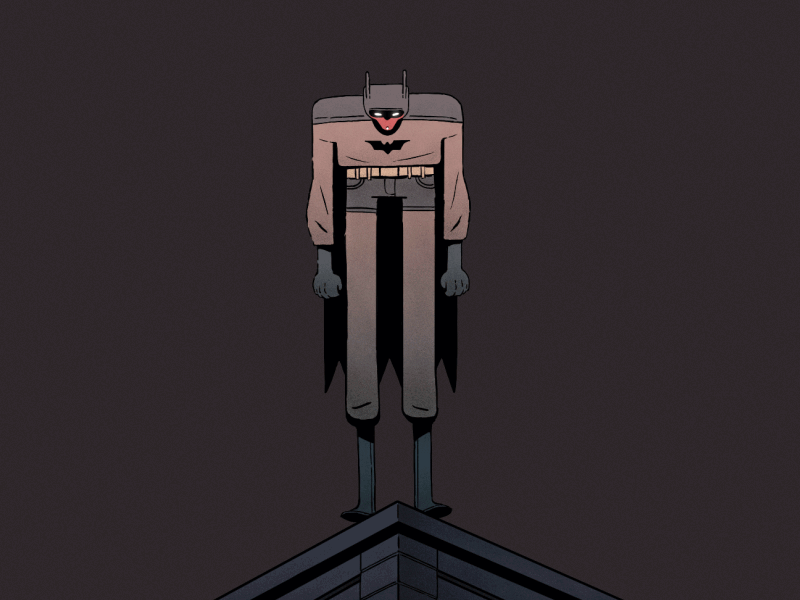 Badman animation badman characterdesign gotham illustration kalininbrat