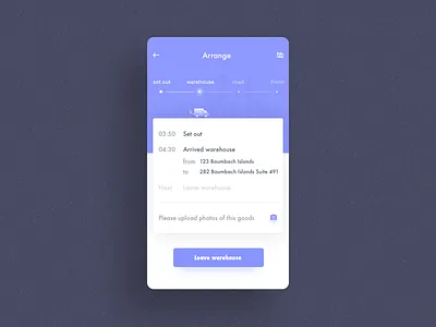 Daily UI #18——The delivery app_2 daily delivery map sketch ui
