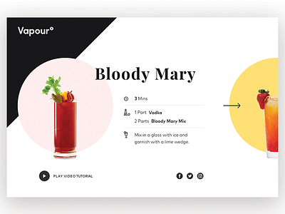 Recipe dailyui minimal recipe ui