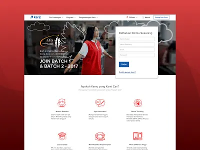 Landing Page Coca Cola Amatil Indonesia coca cola indonesia karir.com landing page