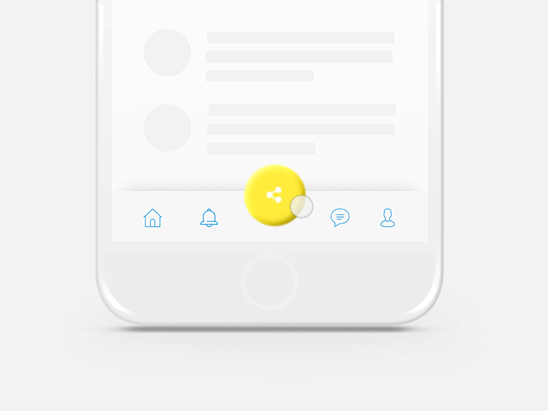 Button Interaction | Concept Design animation button concept design gif interaction ios ui