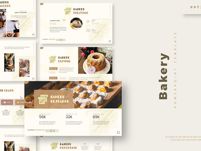 Bakery - Powerpoint Template by AQR Studio on Dribbble