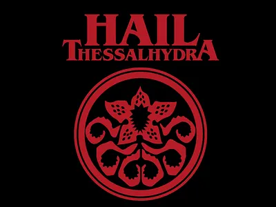 Hail Thessalhydra avengers derby hydra marvel stranger things t shirt tee tshirt vote woot