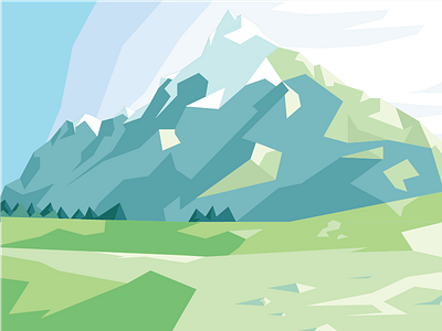 Ben Lomond ben lomond flat hike low poly mountain new zealand saddle