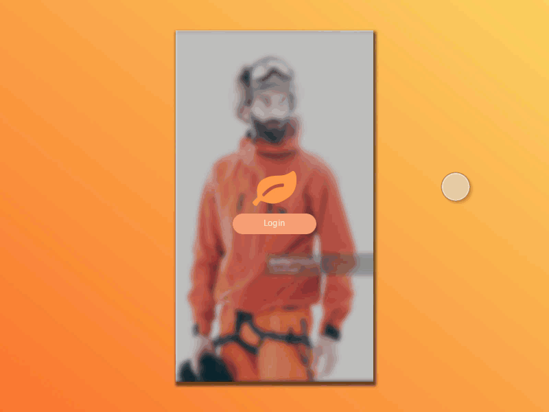 Daily UI Challenge #7 Adventurer app adventure app challenge gif iphone profile sketch app travelling ui user interface