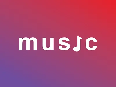 Music Minimal Logo apple brand branding icon identity invite minimal music simple sound symbol