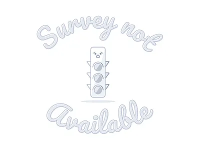 Empty State empty state grayscale illustration lettering stoplight