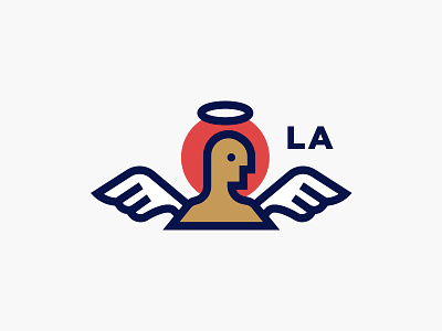 Los Angeles Angels angels annahiem baseball la logo logo mark los angeles los angeles angels redesign sports