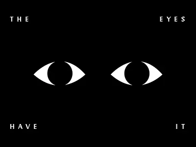 The Eyes Have It. art black and white eyes gallery
