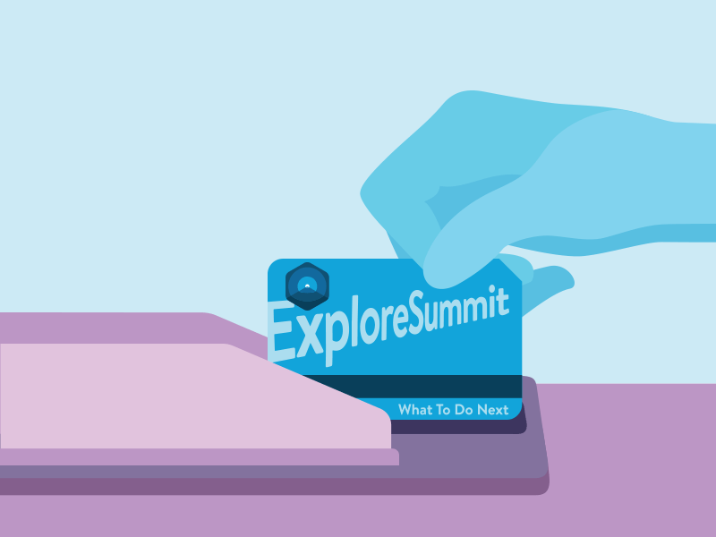 Swipe animation illustration metrocard subway swipe