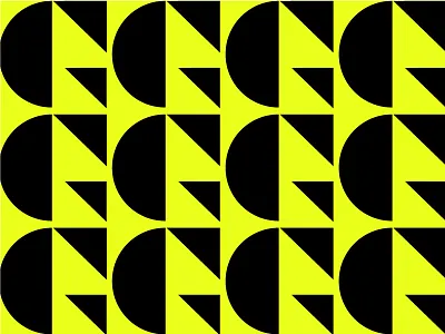 The Graphic g neon pattern