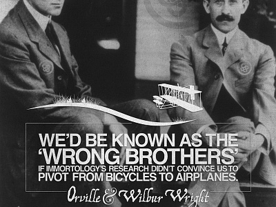 The Wright Stuff advertising air bikes brothers flight nc wright