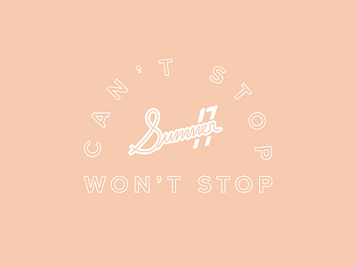 Summer 17 first shot illustration lettering summer type typography