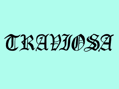 Traviosa chicana handdrawn illustration lettering spanish traviosa xicana