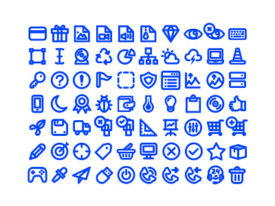 Web Icons icons line tiny web