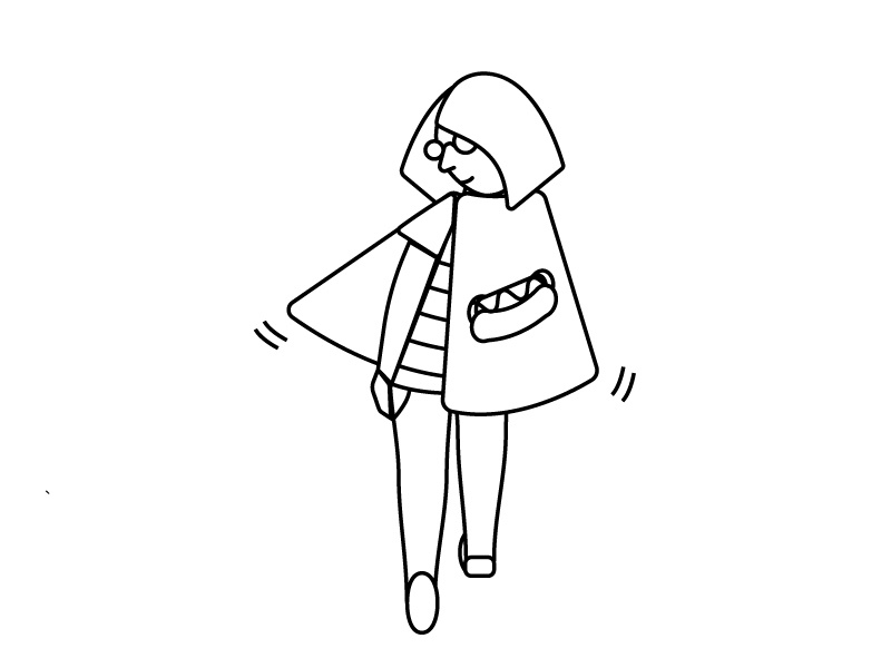 Example of Sales Girl Strut