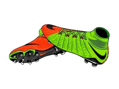 Nike // Hypervenom 3 artwork campaign football hypervenom illustration instagram nike shoe soccer vector