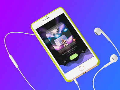 Music Card Mobile Ui Kit card mobile music sketchapp ui ux