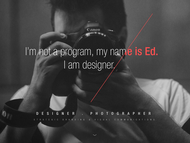 Example of Landing Page