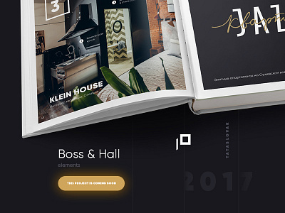 BOSS & HALL — Apartments estate landing page website brochure catalog estate home house landing onepage ui ux