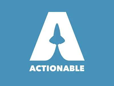 Actionable logo vector