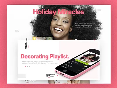 C&A art direction campaign design digital faschion inspiration layout ui ux webdesign