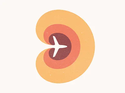 Plane Logo plane yp © yoga perdana